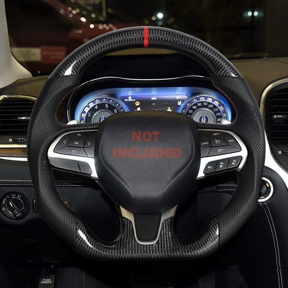 Carbon Fiber Steering Wheel for Chrysler 300 / 300C 2015-2023
