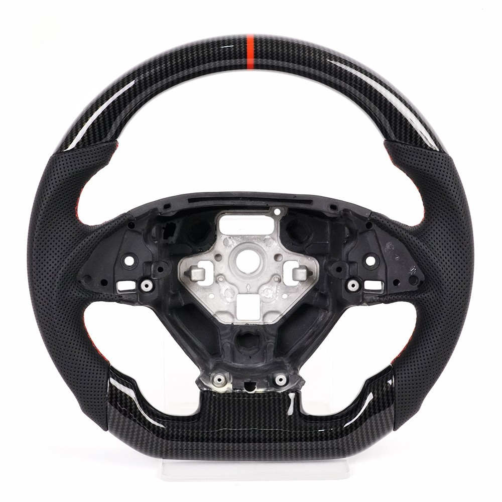 Hydro-Dip Carbon Fiber Steering Wheel for Chevrolet Corvette C7 2014-2018