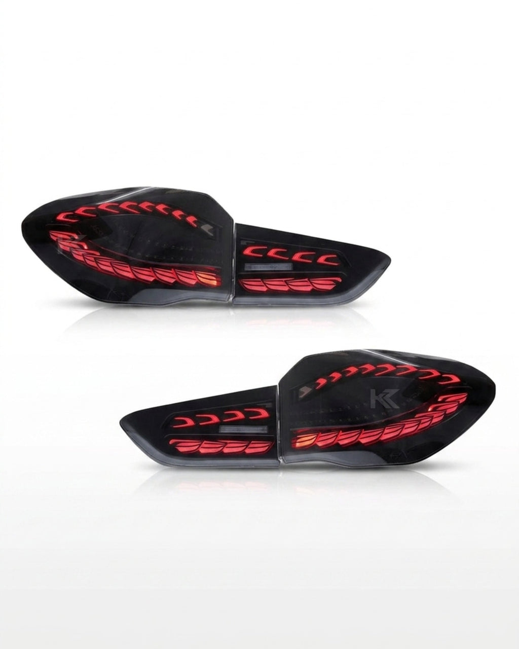 BMW X1 GTS/Dragon Scale Styles LED Tail Lights 2016-2021