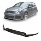 VW Golf MK6 R (R20) Carbon Fiber Front Lip – 3PC Splitter Kit (2012–2016)