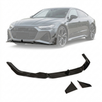 Audi RS7 Sportback C8 Prepreg Dry Carbon Fiber Front Bumper Splitter (2020–2023)