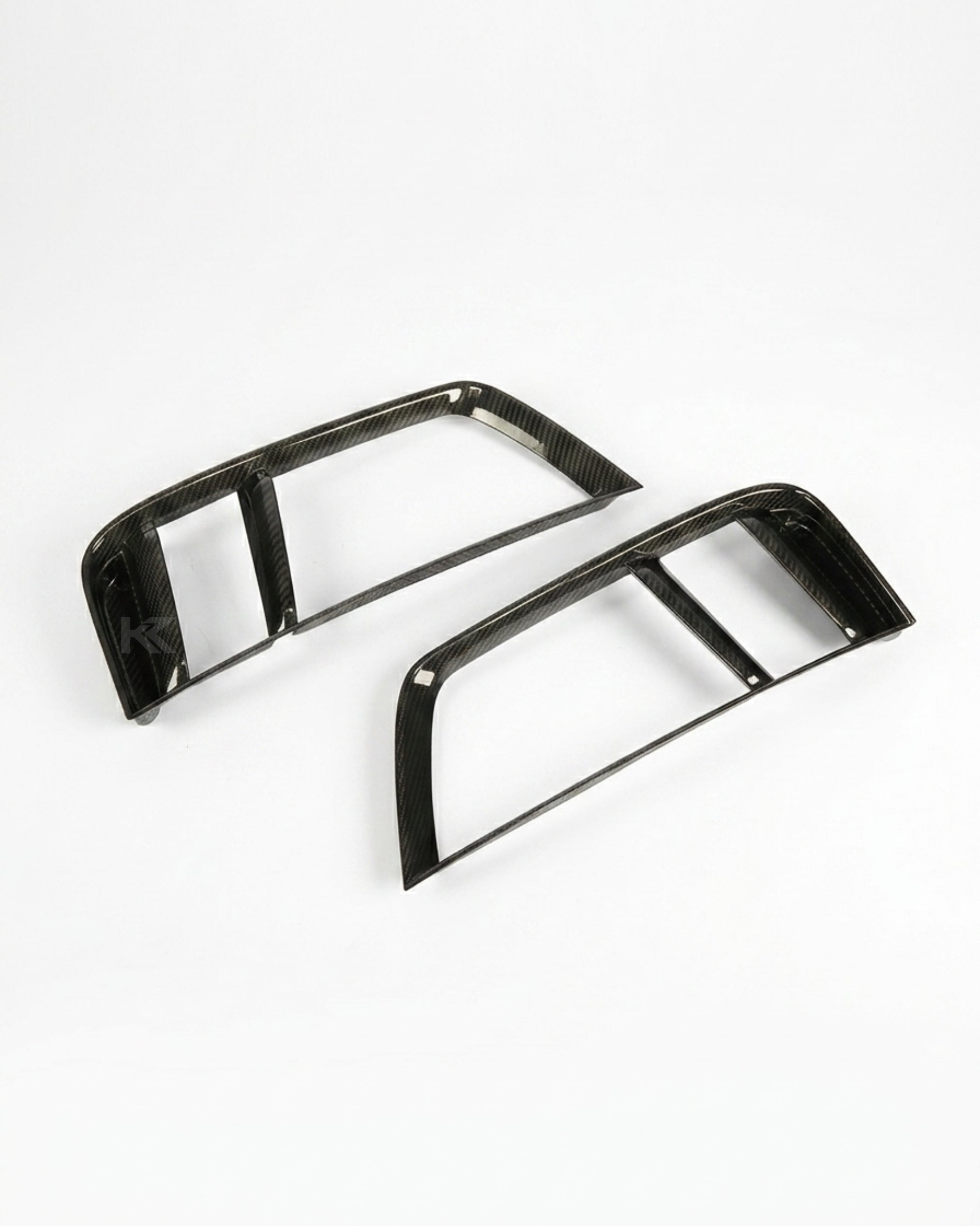 Audi R8 V10 Coupe 4S Gen 2 Carbon Fiber Rear Bumper Vent Fender Covers 2016 - 2018