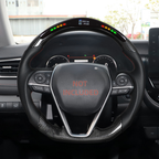 Carbon Fiber LED Steering Wheel for Toyota Camry, RAV4, Avalon & Corolla 2018-2024