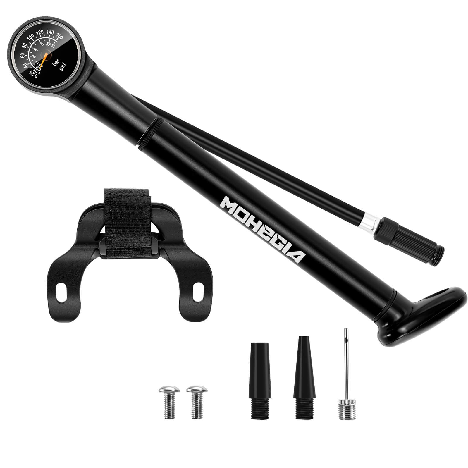 Bike Frame Hand Pump - 160 PSI