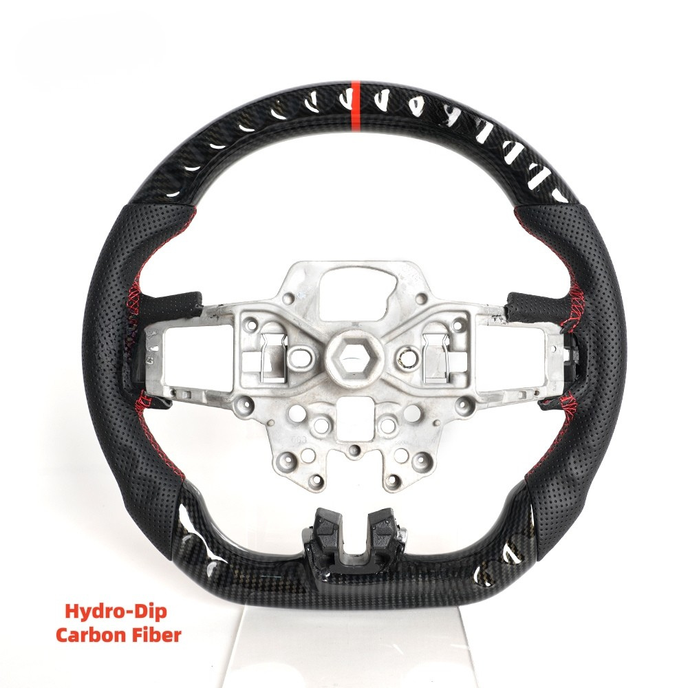 Carbon Fiber Steering Wheel for Ford Mustang 2015-2017