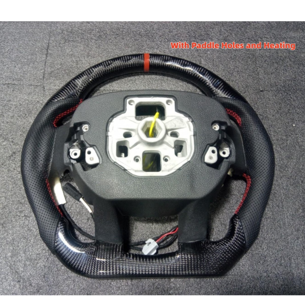 Heated Carbon Fiber Steering Wheel for Ford F-150 Raptor 2015-2020