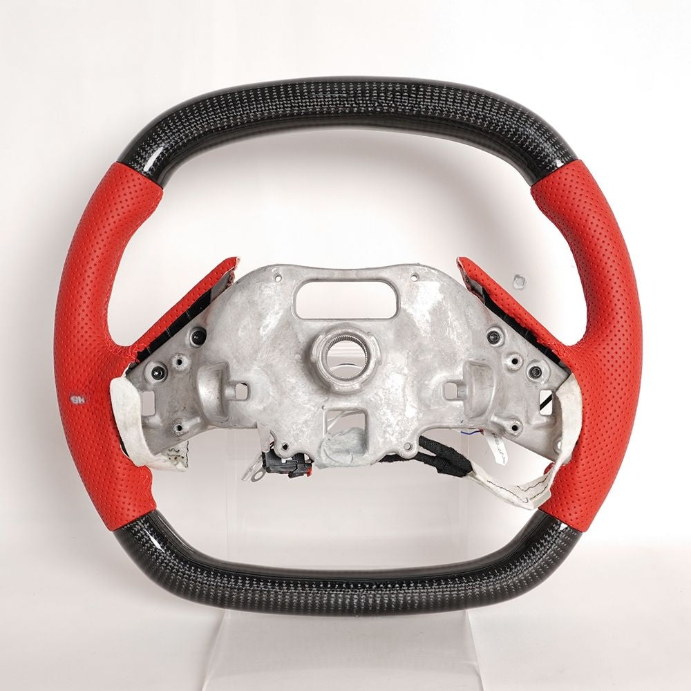LED Heated Carbon Fiber Steering Wheel for Corvette C8 2020-2025