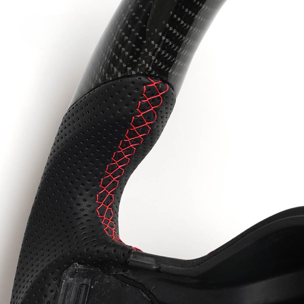 Carbon Fiber LED Steering Wheel for Ford F-150 Raptor 2021-2024