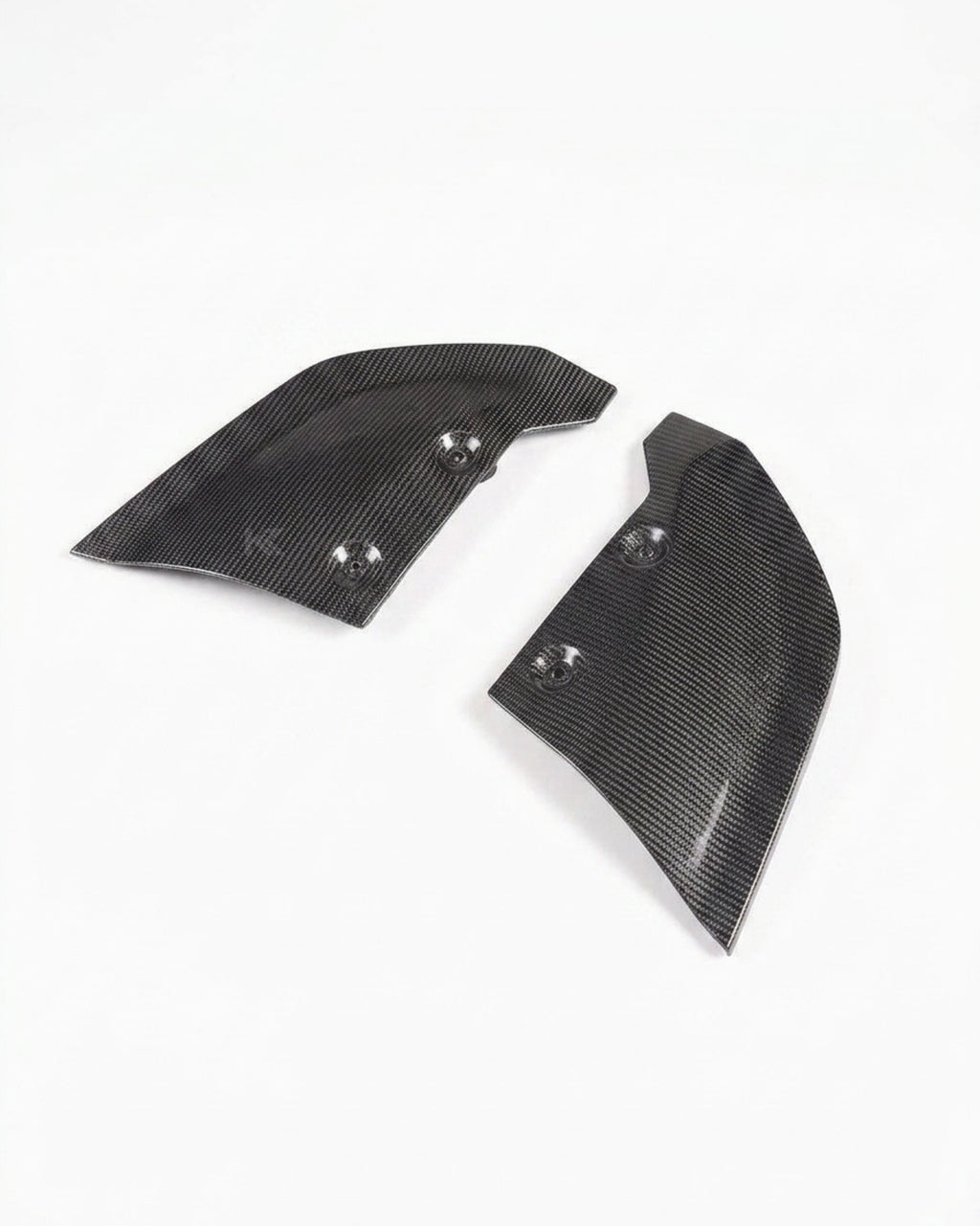 Audi R8 V10 / V10 Plus Coupe 4S Gen 2 Carbon Fiber Rear Bumper Blades 2016 - 2019
