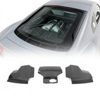 Audi R8 V10 4S Dry Carbon Fiber Engine Bay Cover Kit – 3 Piece Set (2017–2023)