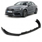Carbon Fiber Front Bumper Splitter for Audi A3 S-Line / S3 8V Sedan (2014–2016)