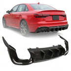 Audi A4 S-Line / S4 B9 Rear Diffuser – Prepreg Dry Carbon Fiber (2020–2021)