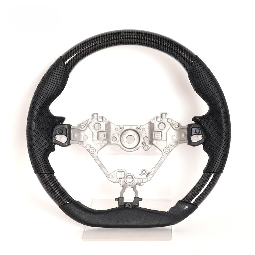 Hydro-Dip Carbon Fiber Steering Wheel for Subaru BRZ Toyota GT86 AE86 2017-2025