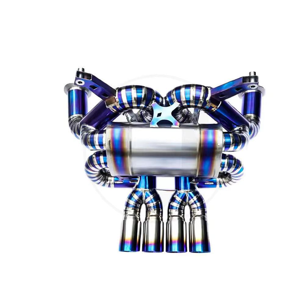 Titanium Performance Catback Exhaust System - Lamborghini Aventador S Roadster