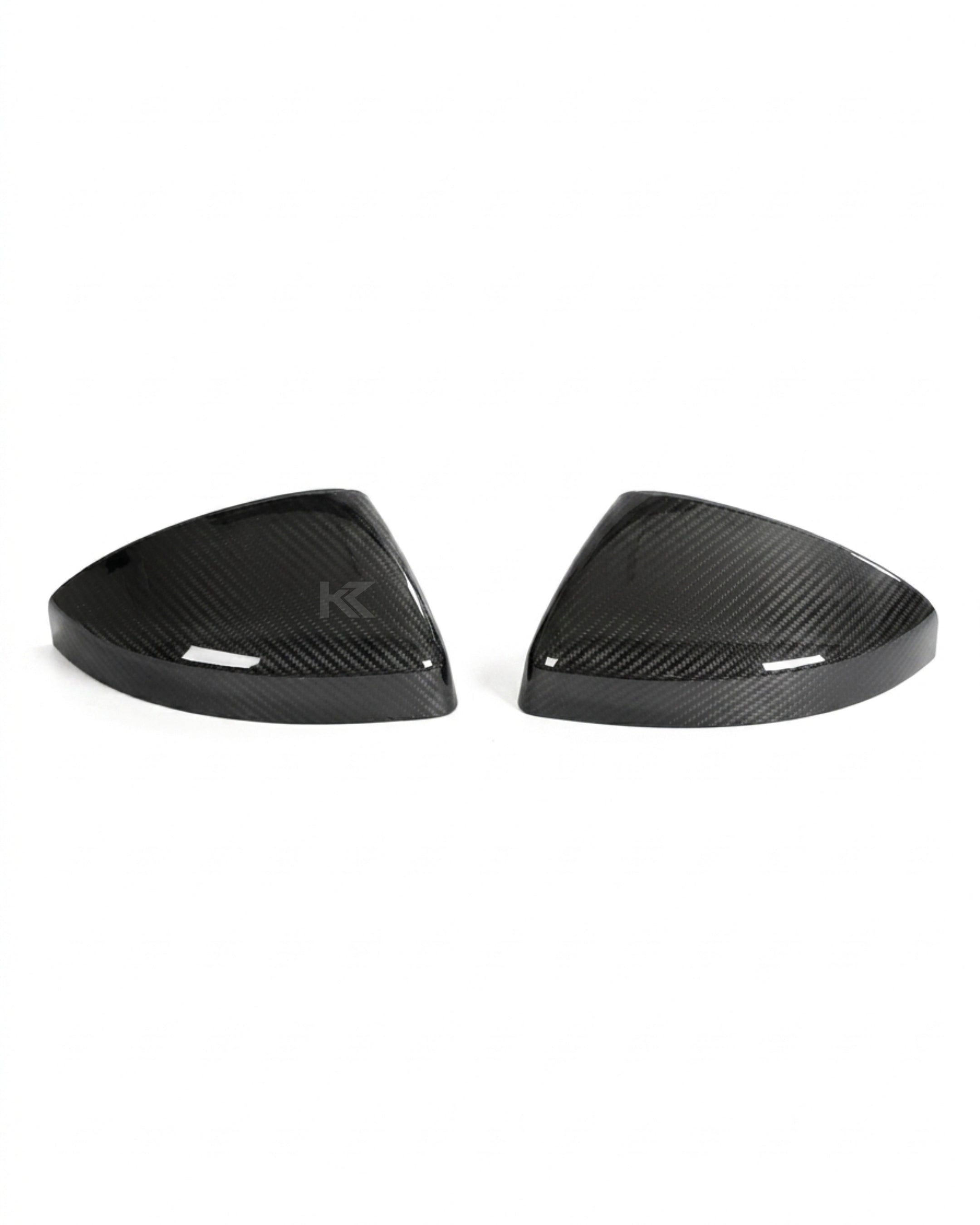 Prepreg Dry Carbon Fiber R8 Mirror Cover Cap Rearview for Audi R8 V10 2023