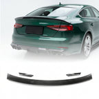 Audi A5 / S5 B9 Sportback Carbon Fiber Rear Spoiler – 3-Piece S5 Style (2017–2019)