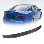 Audi A3 8V / S3 / RS3 Sedan Carbon Fiber RS3 Style Rear Trunk Spoiler 2014 - 2019