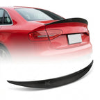 Audi A4 B8.5 S-Line / S4 Sedan Carbon Fiber Ducktail Rear Trunk Spoiler 2013 - 2016