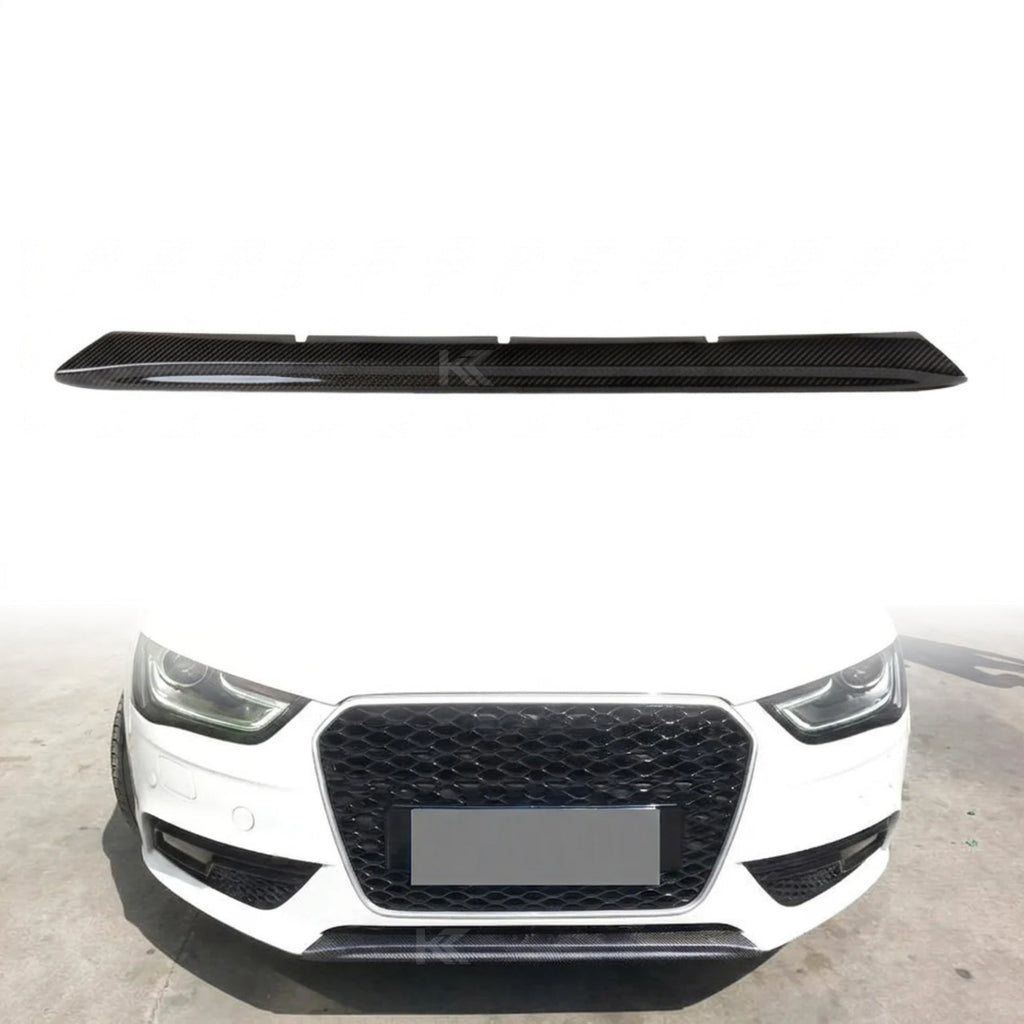 Audi A4 B9 Carbon Fiber Front Bumper Lip Splitter 2015 - 2021