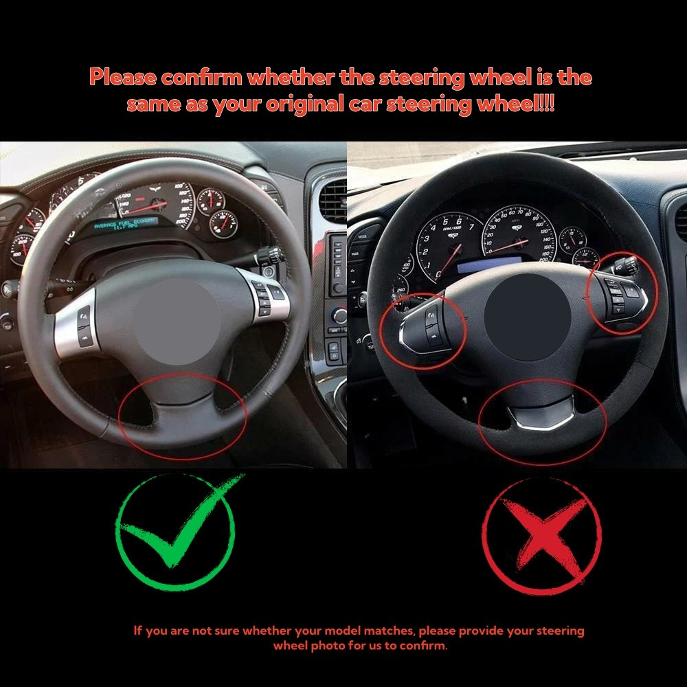 Hydro-Dip Carbon Fiber Steering Wheel for Chevrolet Corvette C6 Z06 / ZR1 2006-2011