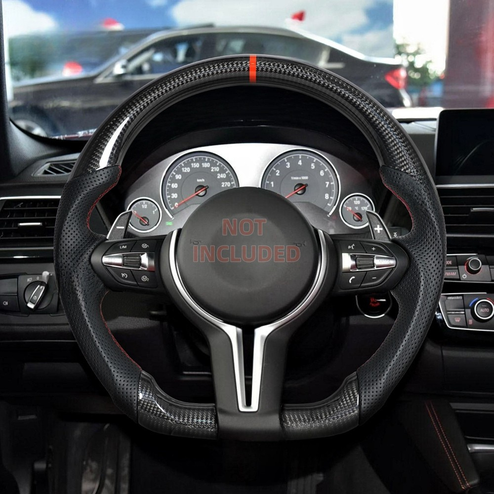 Carbon Fiber Steering Wheel for BMW F30 F10 F15 M3 M5 X Series