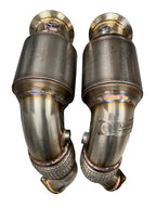 Active Autowerke S63 N63 Aflow Catted Downpipes | V8 BMW X5 M and X6 M X5 X6 550i 650i