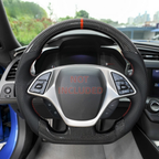 Real Carbon Fiber Steering Wheel for Chevrolet Corvette C7 2014-2018