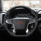 Full Leather, Hydro-Dip or Real Carbon Fiber Steering Wheel for Chevy Silverado 1500, Tahoe & Suburban 2014–2018