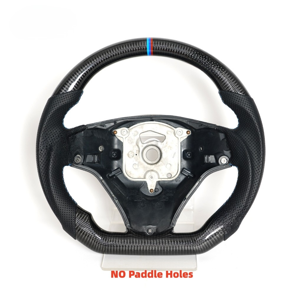 Real Carbon Fiber Steering Wheel for BMW E90 E92 E93 M3, 328i, 335i & 135i 2009-2013