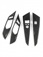 BMW 4 Series G82 G22 Carbon Fiber Interior Door Trim Set (2021+)