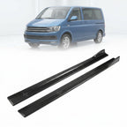 Carbon Fiber Side Skirt Extensions for VW Transporter T6 / Multivan / Caravelle (2015–2020)