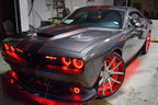 Oracle 15-23 Dodge Challenger LED Headlight Halo Kit - Red