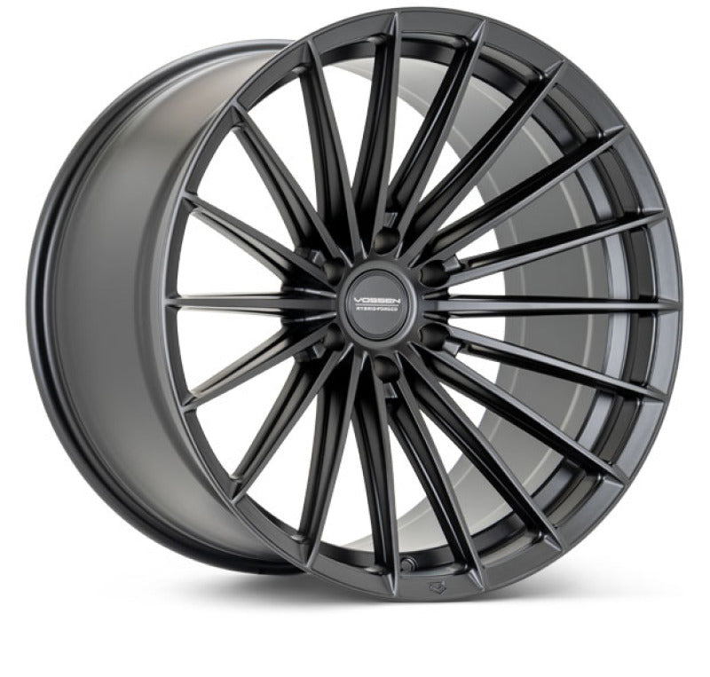 Vossen HFX-4 24x10 - 6x139.7 - ET25 - Deep - 106.1 - Satin Black Wheel