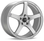 Enkei Kojin 18x8 45mm Offset 5x112 Bolt Pattern 72.6mm Bore Dia Matte Silver Wheel