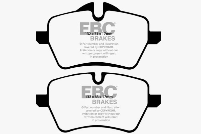 EBC 07-14 Mini Hardtop 1.6 Turbo Cooper S Ultimax2 Front Brake Pads