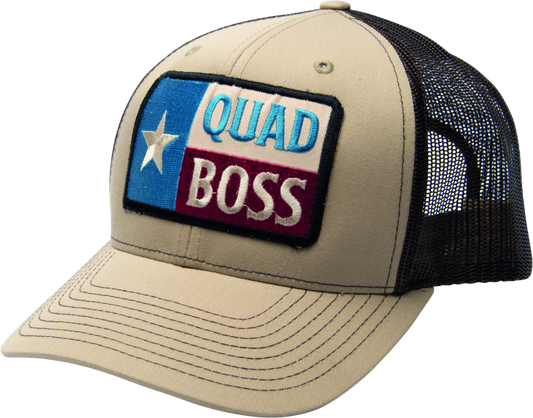 Quadboss Tx Hat Kaki Snap