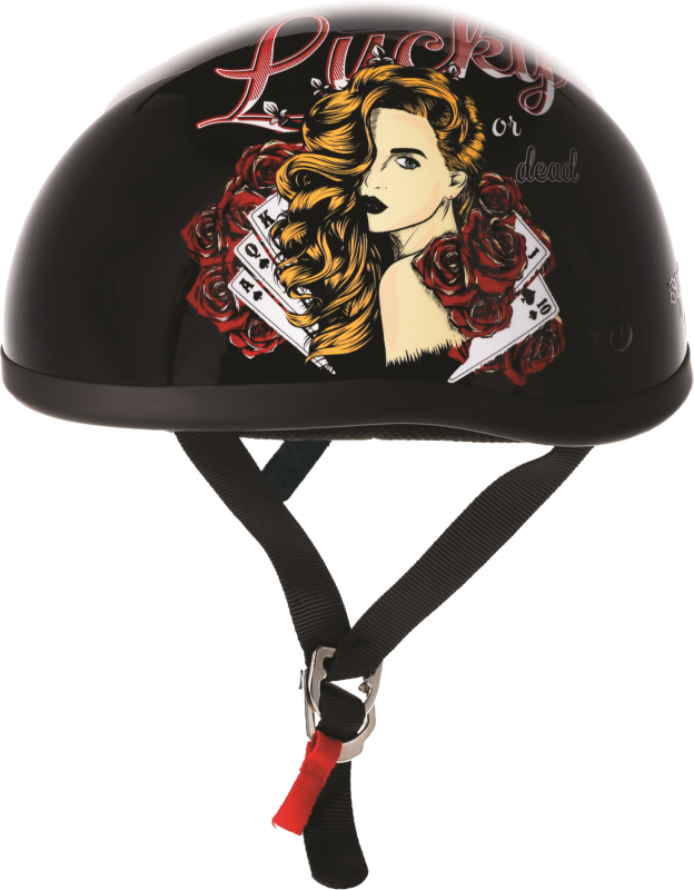 Skid Lids Lucky Lady Original Helmet - Medium