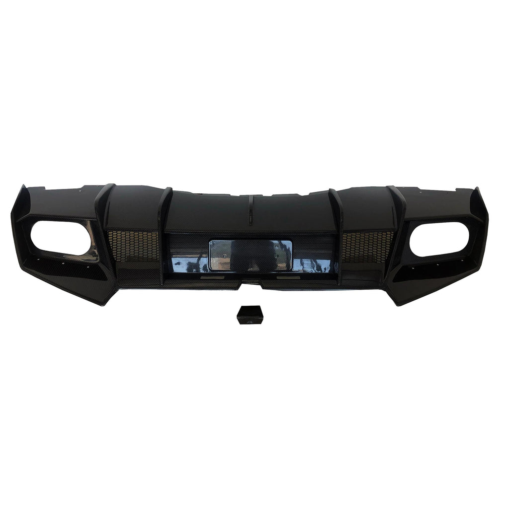 Carbon Fiber M Style Rear Diffuser - Lamborghini Huracan