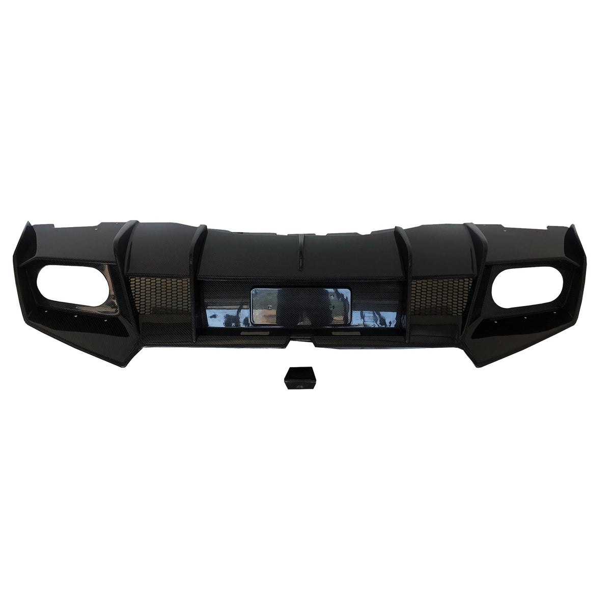 Carbon Fiber M Style Rear Diffuser - Lamborghini Huracan