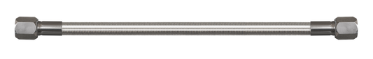 Goodridge 6in Universal Oil Line Assembly w/Clear Fittings