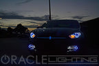 Oracle 13-16 Dodge Dart Surface Mount LED Projector Fog Light Halo Kit - Red