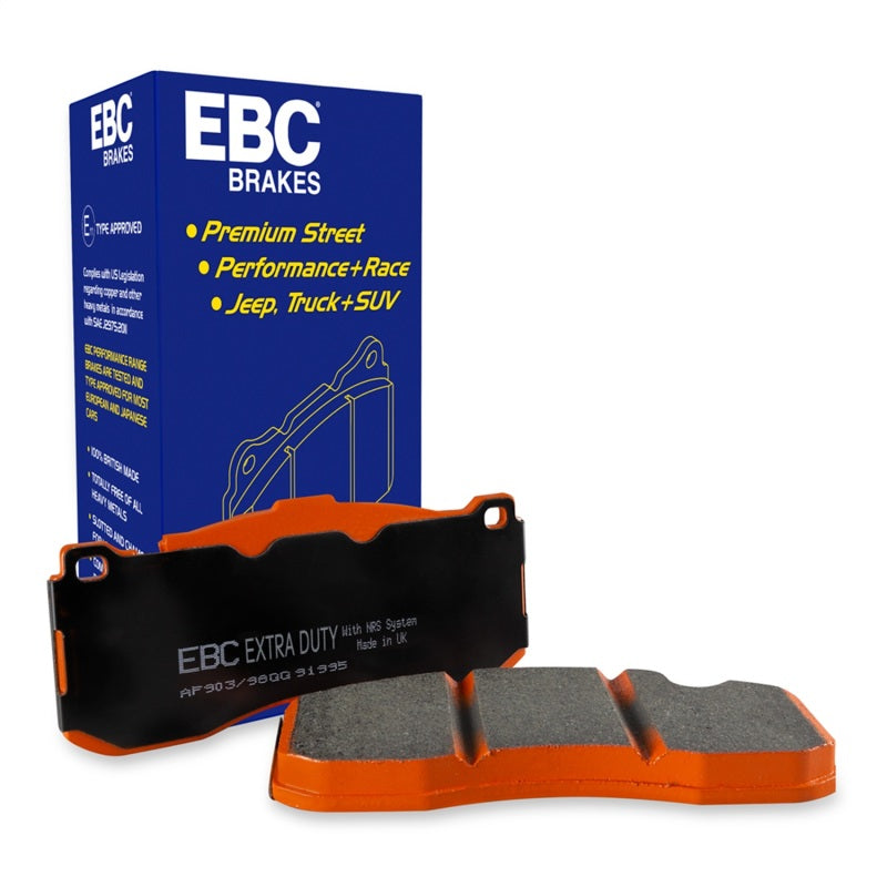EBC 2018+ Ford F-150 2.7L Twin Turbo (2WD) Extra Duty Front Brake Pads