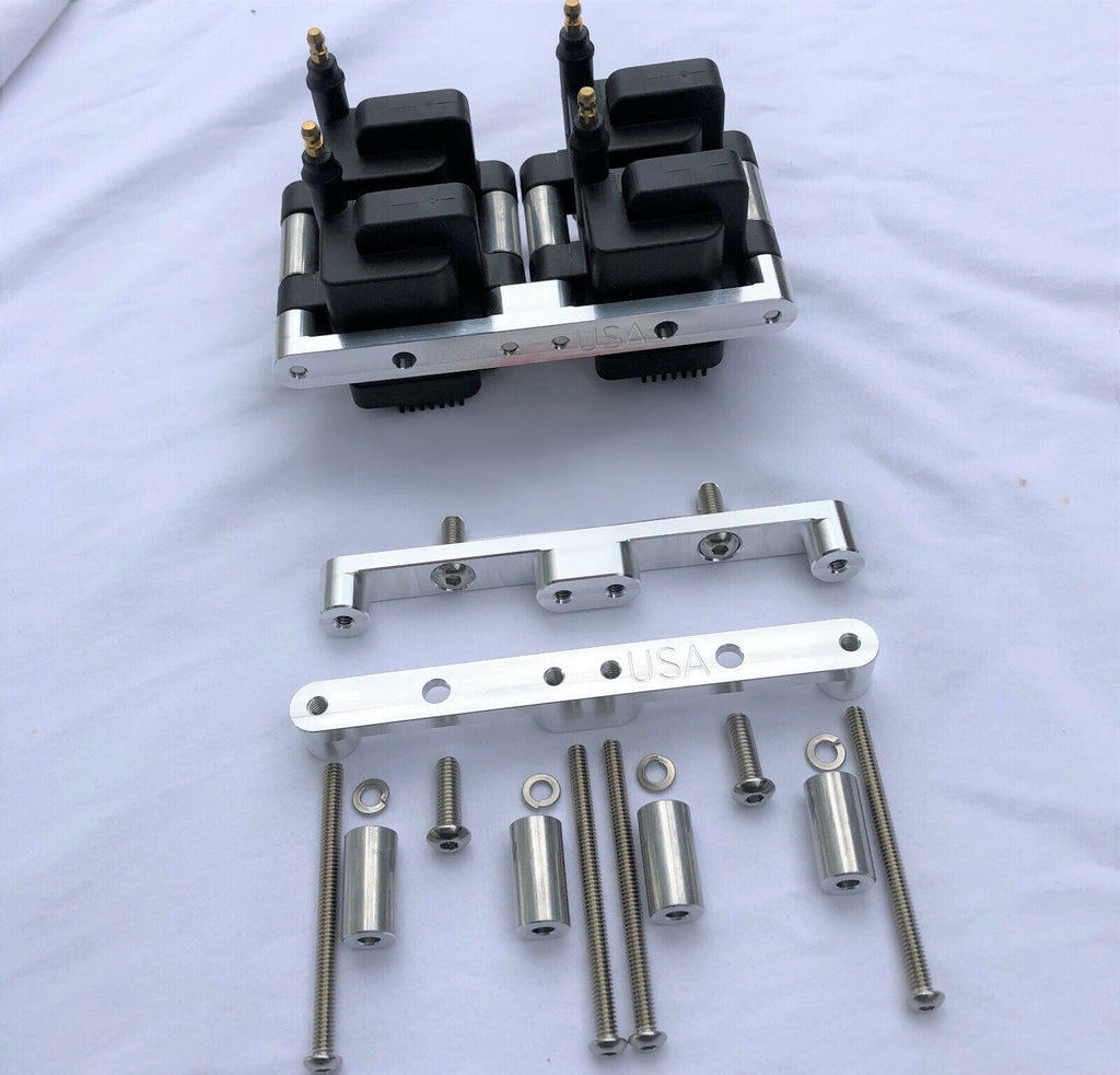 IGN1A RX7 B16 K24 K20 SR20 Smart Coil Bracket Mounts 4 Cylinder - Bull Boost Performance