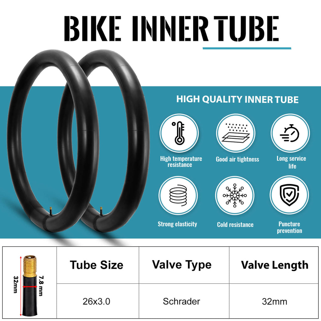 Fat Tire Tube - 20”×3" / 26"×3"