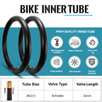 Fat Tire Tube - 20”×3" / 26"×3"