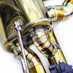 Titanium Valved Catback Exhaust System for Audi Q8 RSQ8 4.0T - Bull Boost Performance