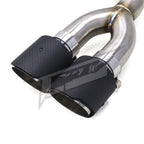 Stainless Steel Axle Back Exhaust for Porsche Macan Turbo 2.0 14-18 - Bull Boost Performance
