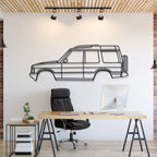 2000 Discovery Series II (L318) 1st Gen Metal Car Wall Art - MT0279