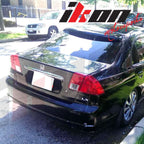 2001-2005 Honda Civic EM2 4Dr Roof Spoiler Sun Window Spoiler Rain Gua