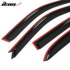 2001-2005 Lexus IS300 Sedan Slim Style Smoke Visor Windows Acrylic